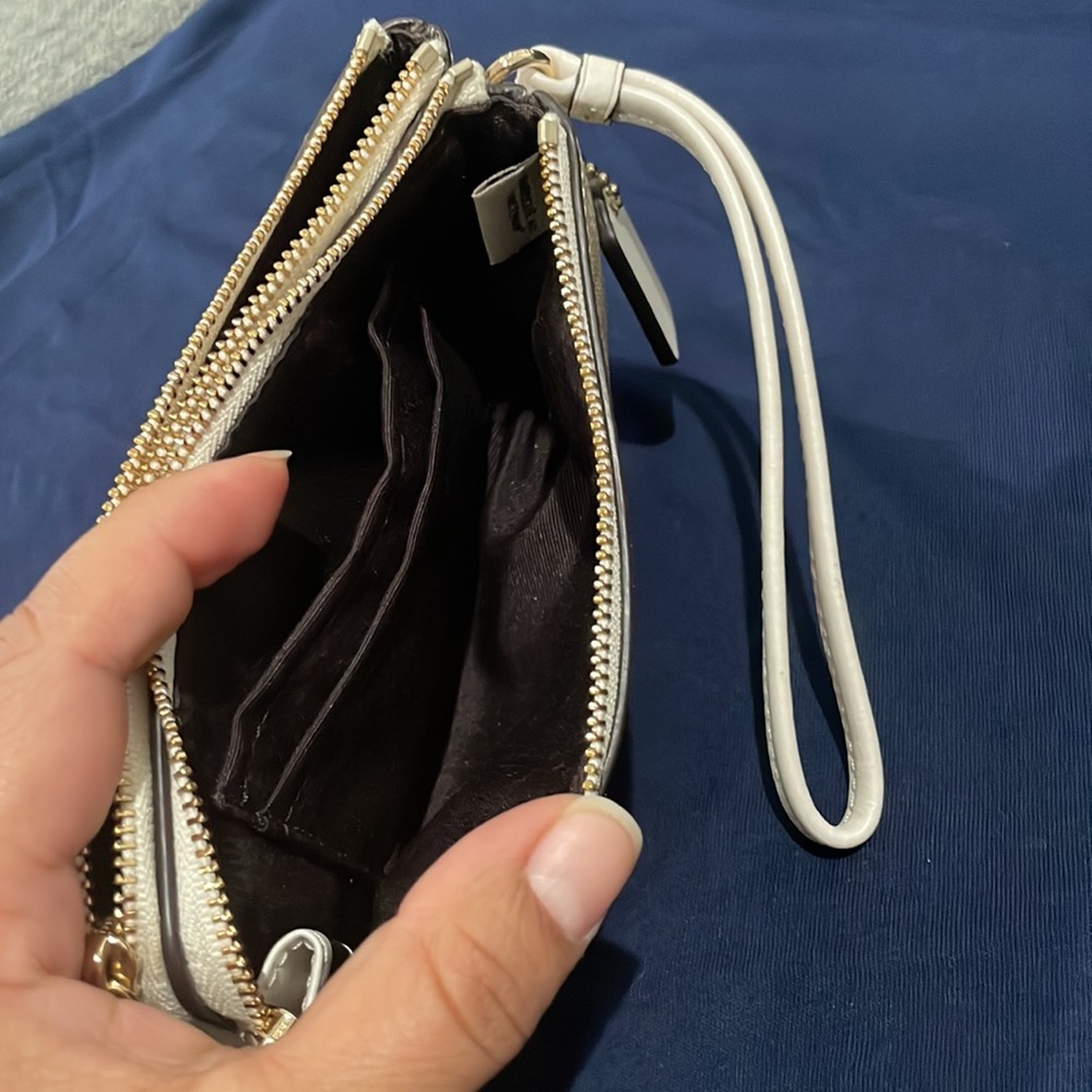 Coach Double corner zip wristlet - Picture 3 of 8